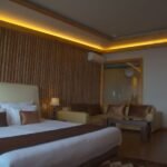 king size bed luxury room cherrapunjee resort
