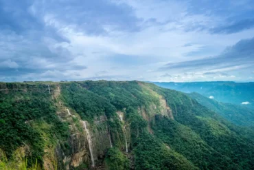 cherrapunjee waterfall-meghalaya hills