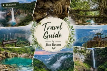 Three-day Cherrapunji itinerary featuring waterfalls and valleys in Meghalaya